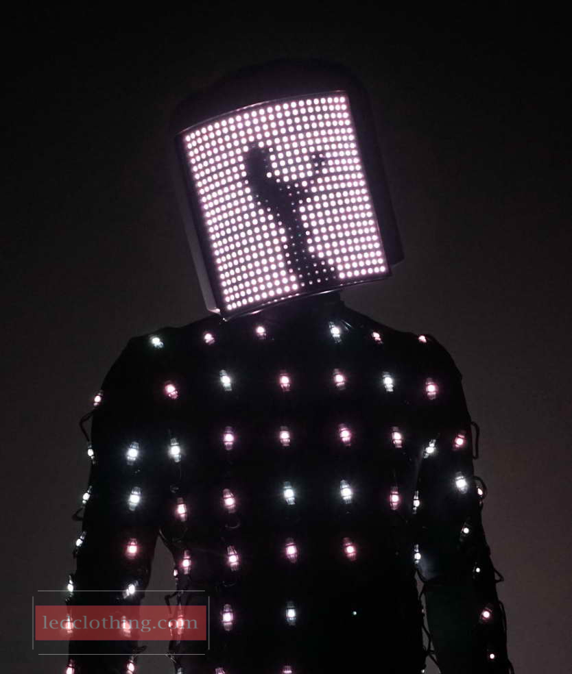 led screen mask Dance girl