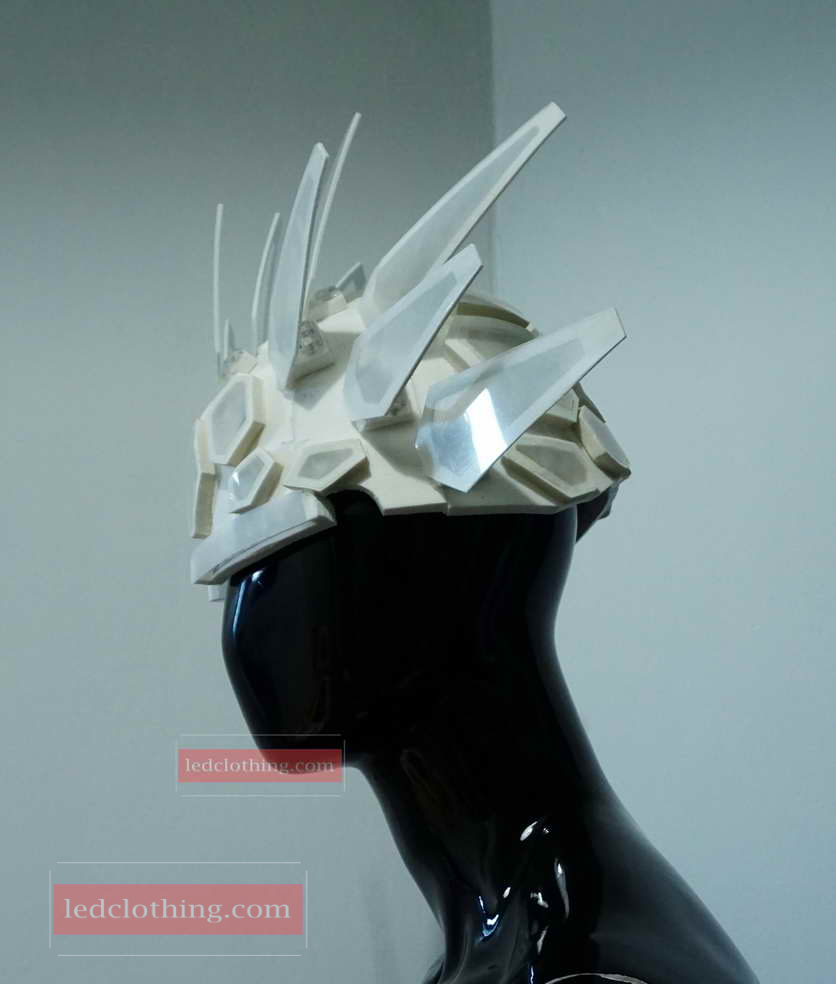 smart led mechanical helmet blank